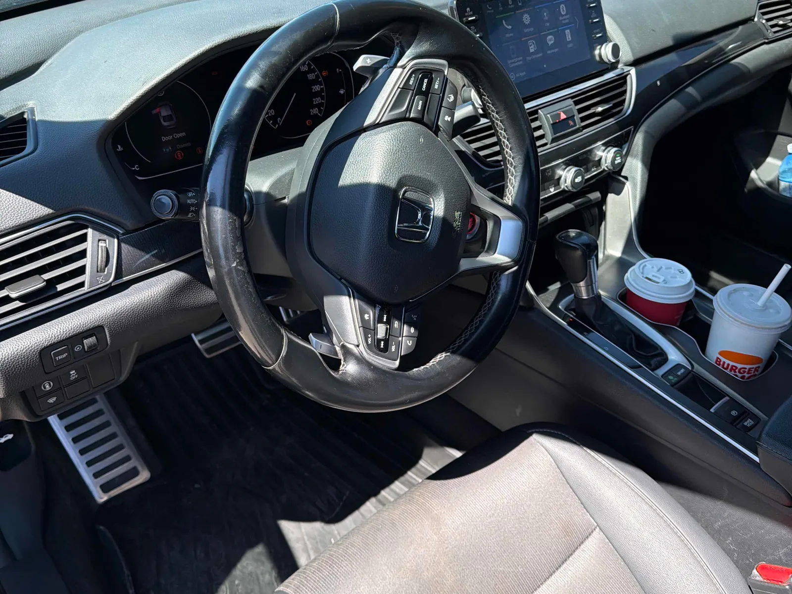 Interior driver side