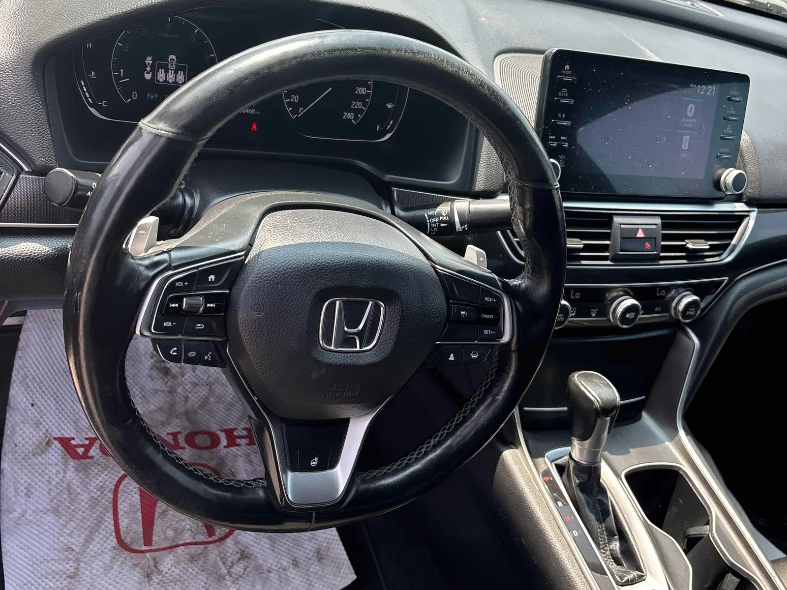 Interior driver side