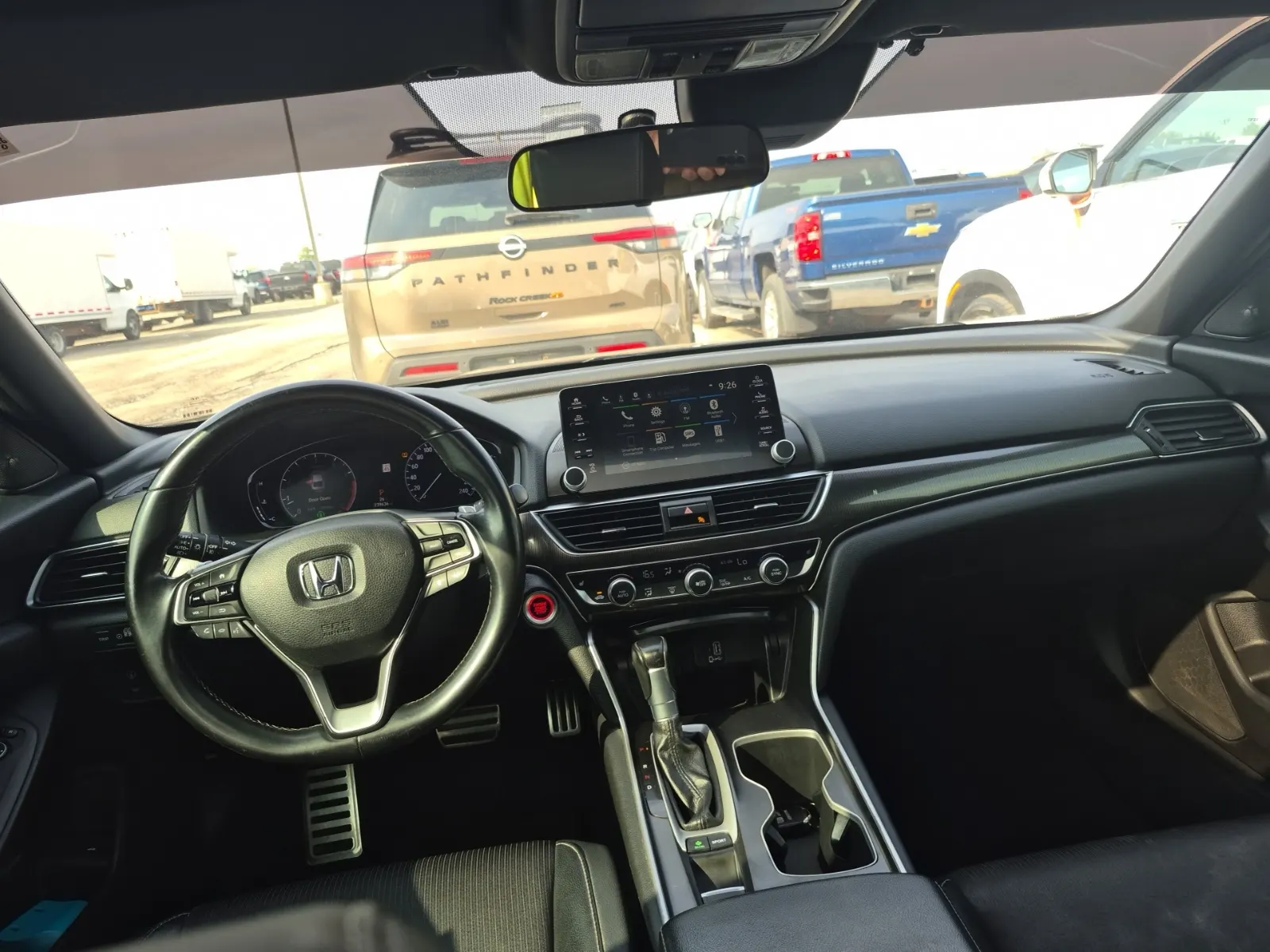 Interior driver side