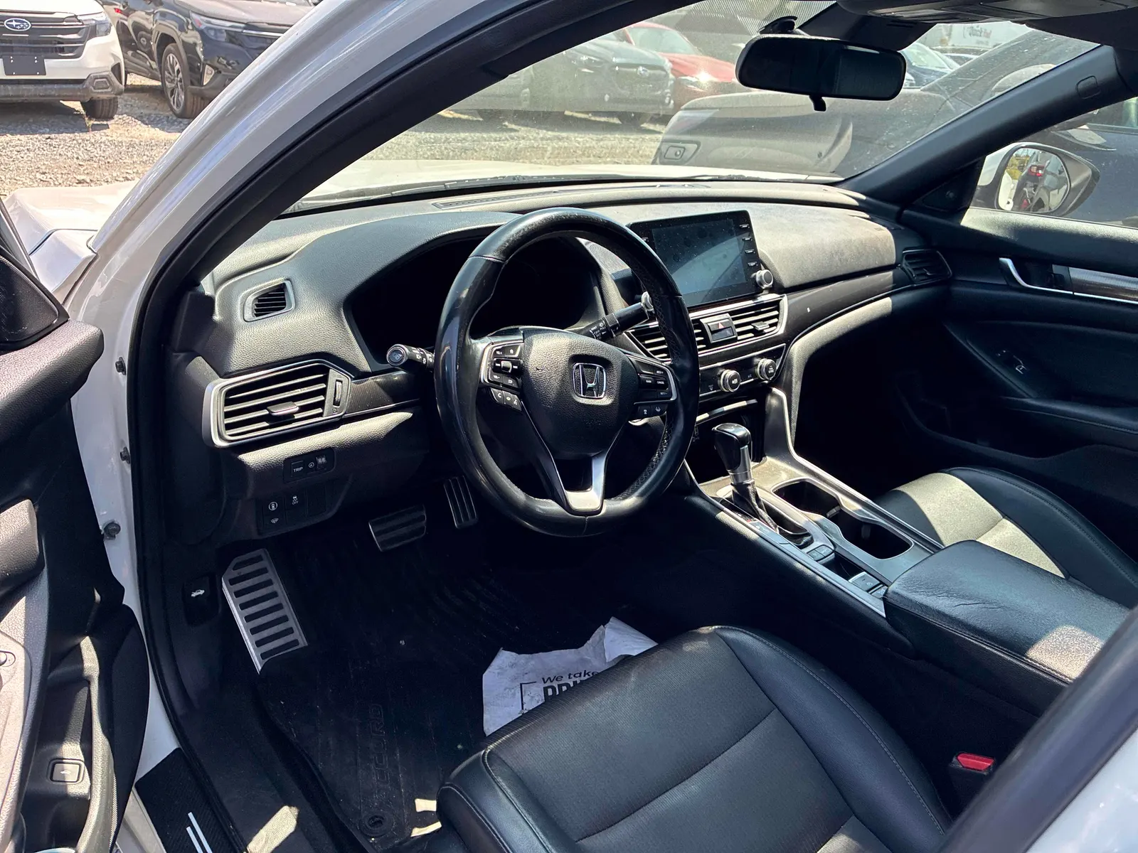 Interior driver side