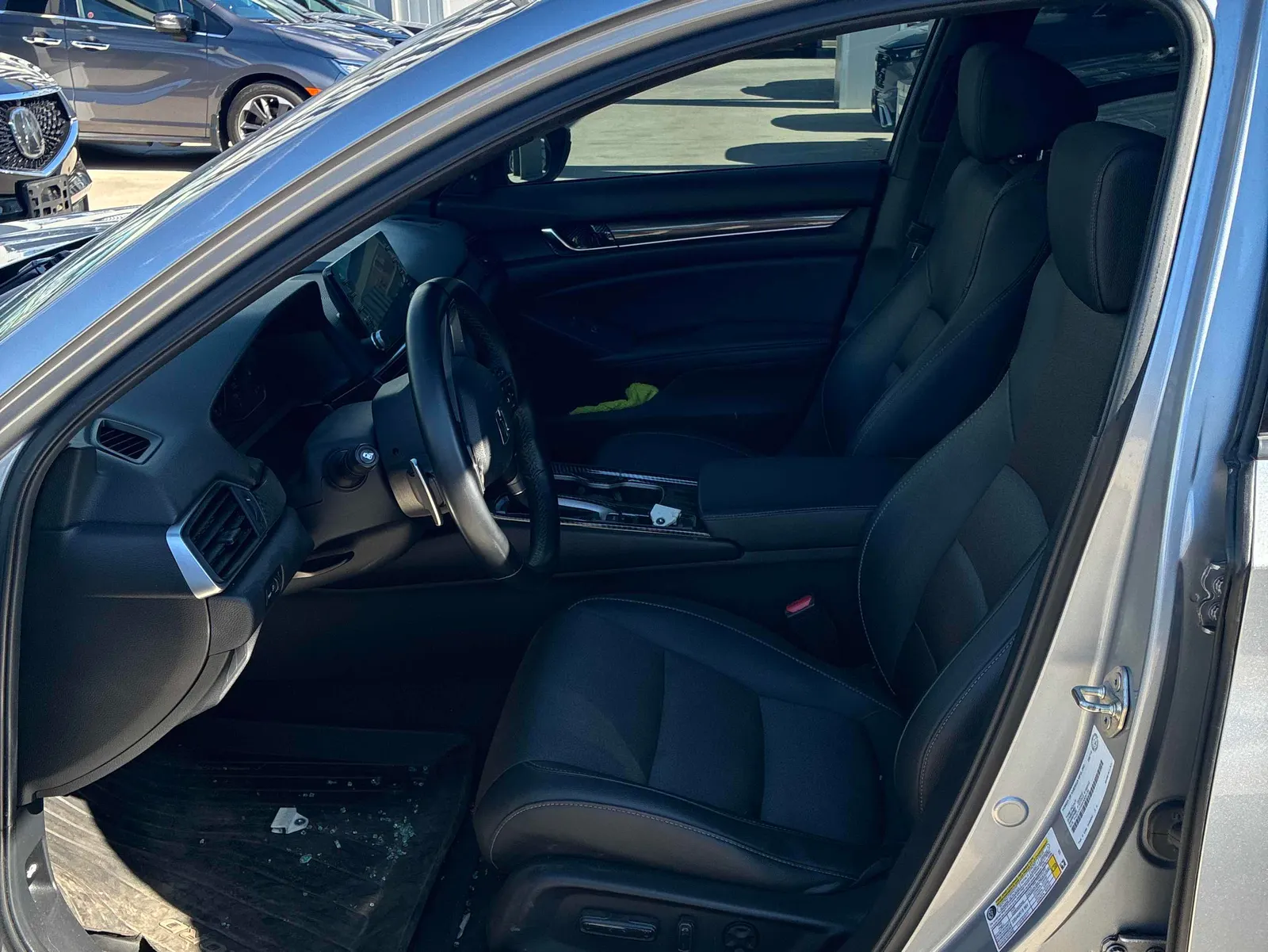 Interior driver side