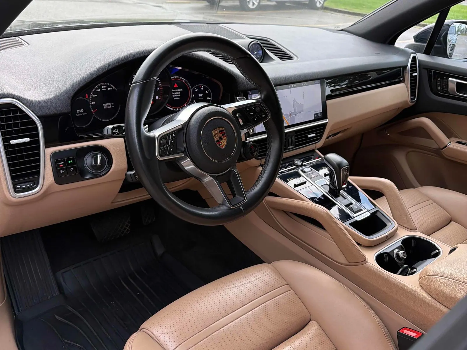 Interior driver side