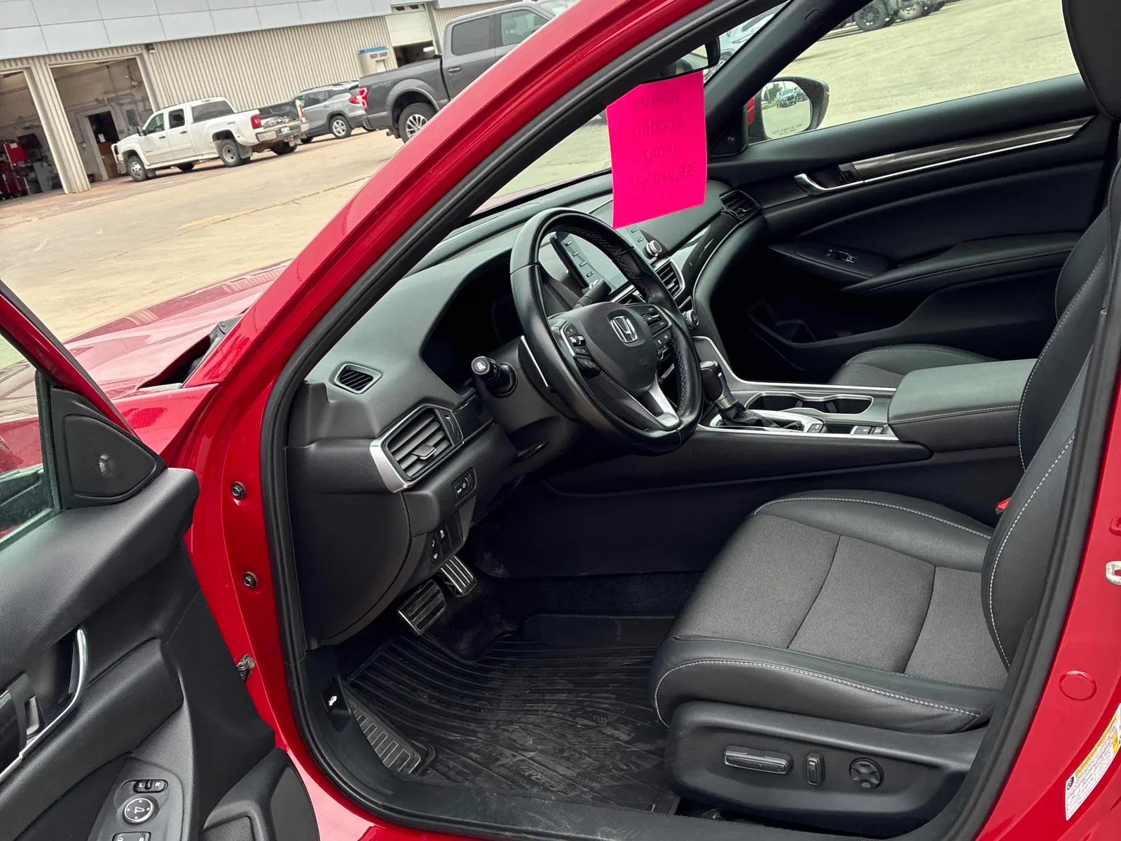 Interior driver side