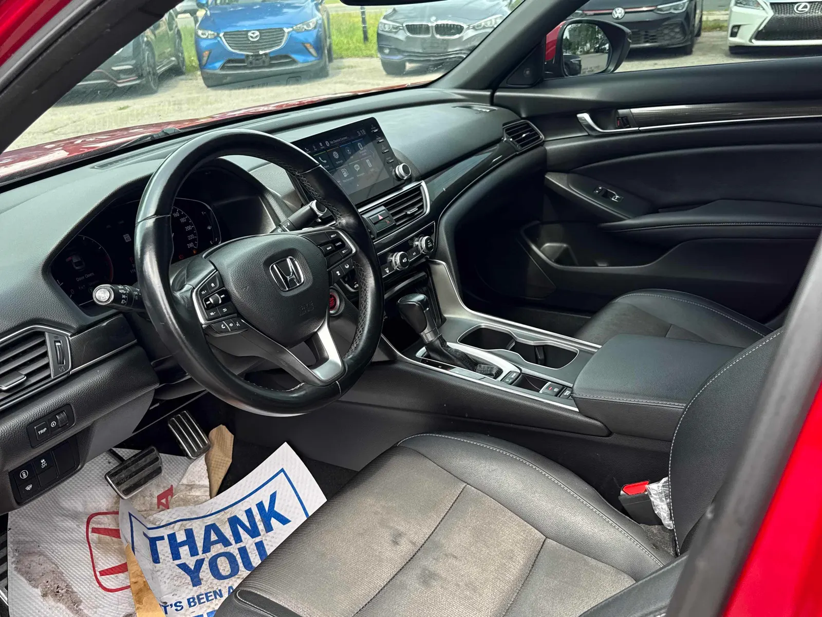Interior driver side