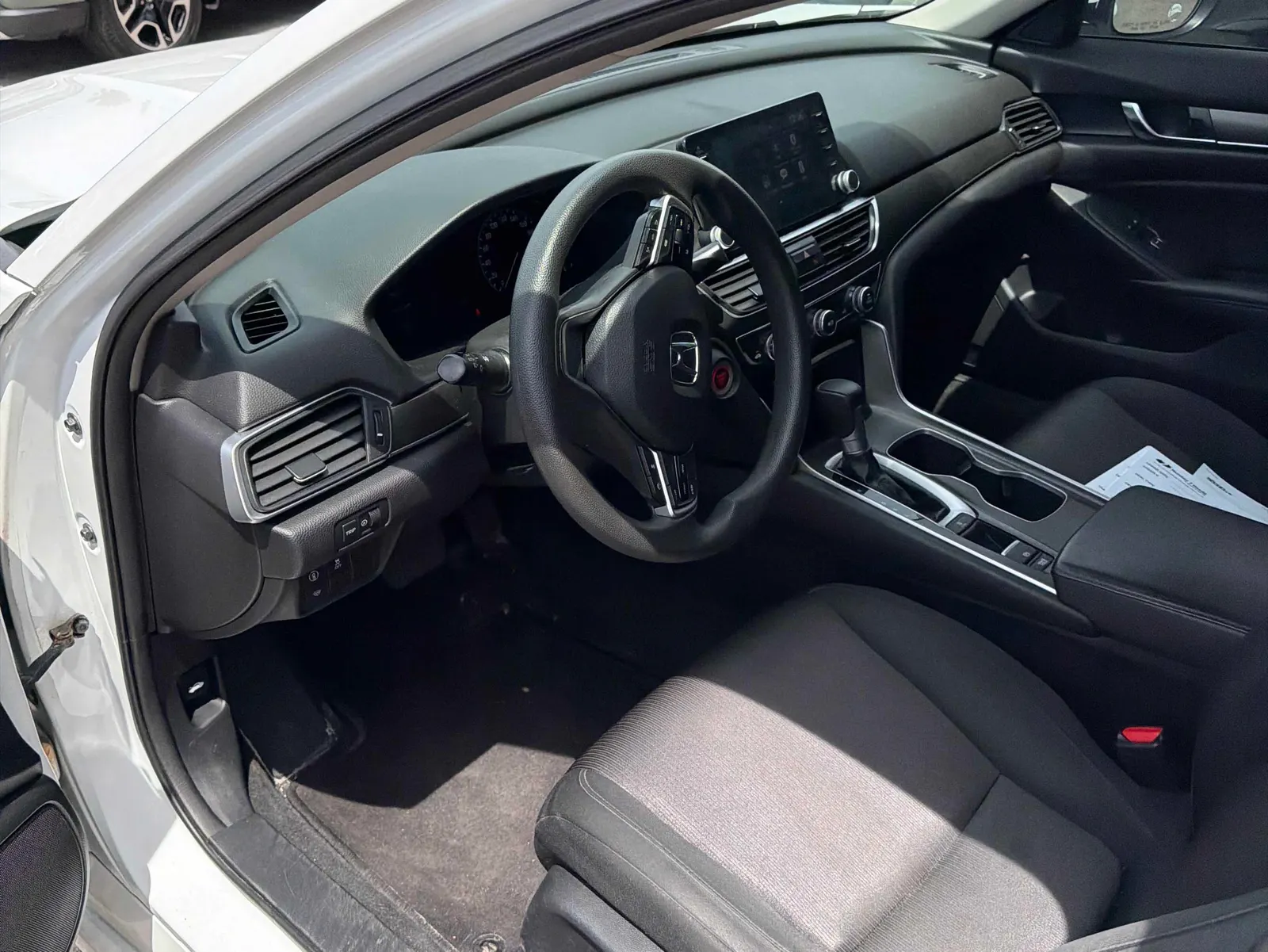 Interior driver side