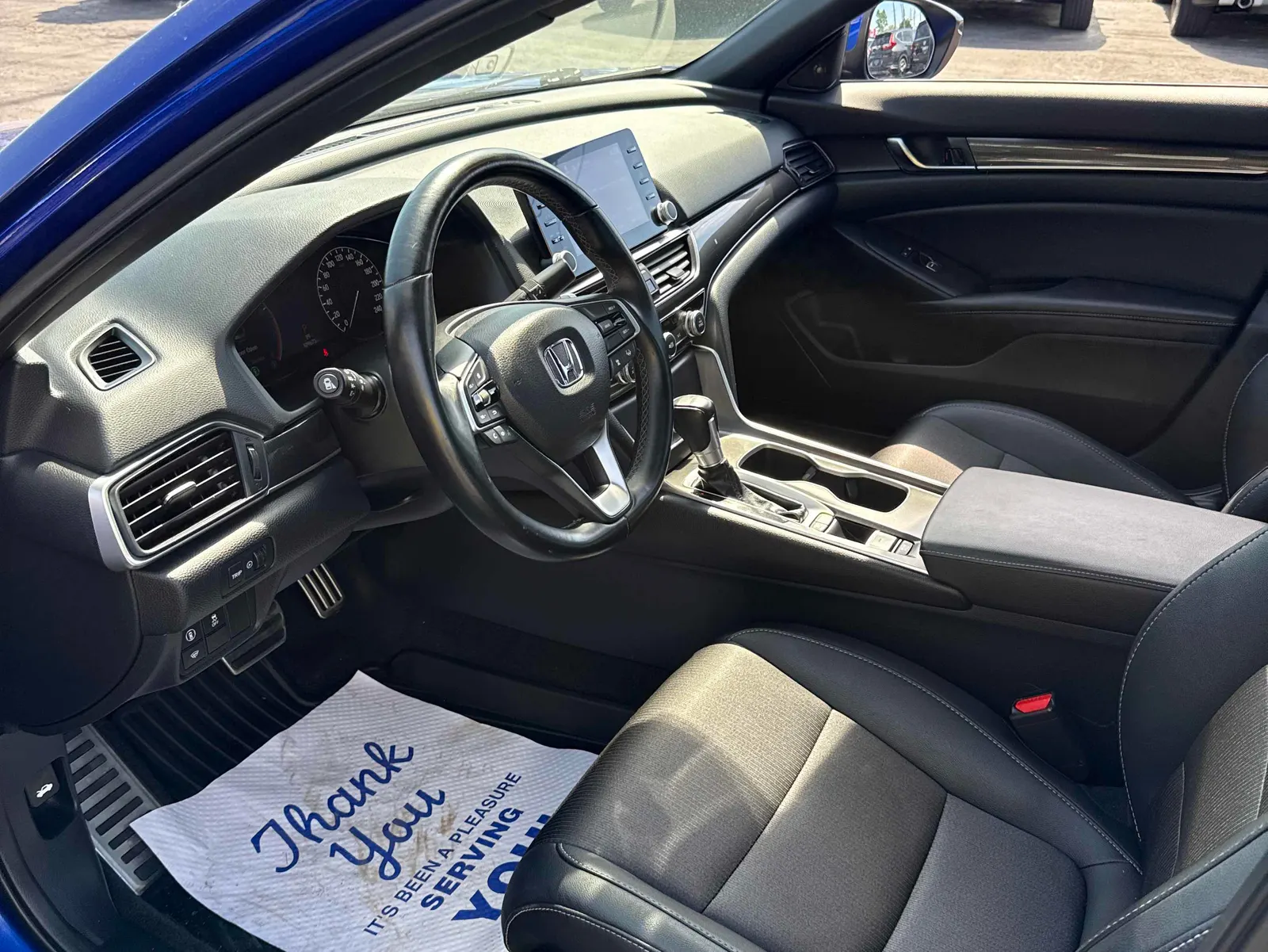 Interior driver side