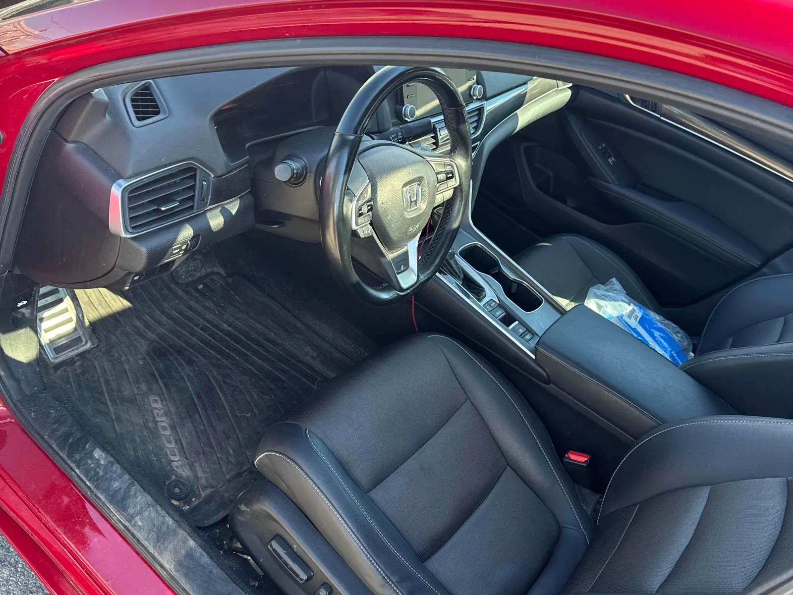 Interior driver side