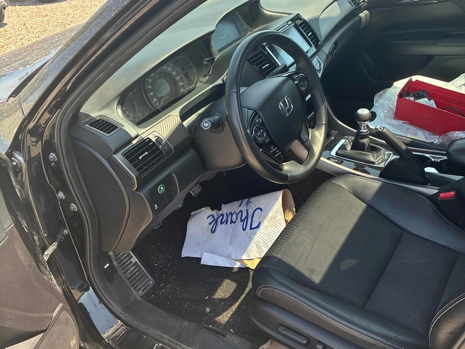 Interior driver side