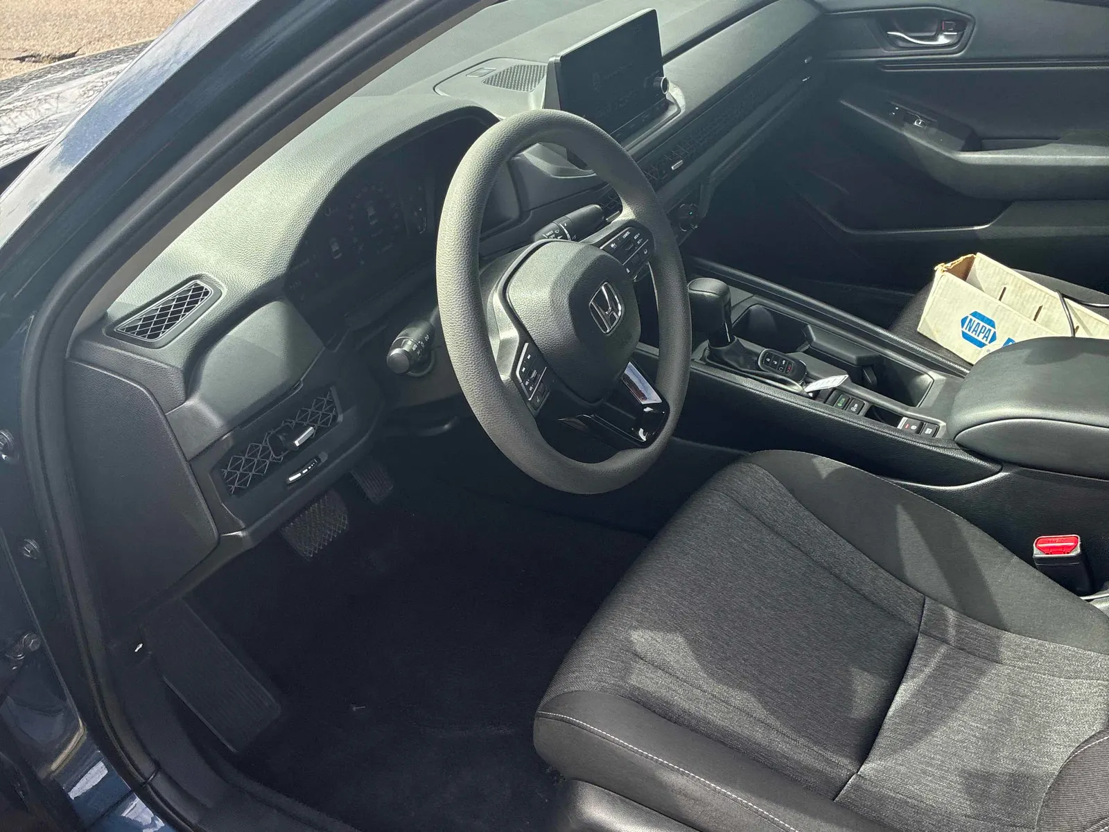 Interior driver side