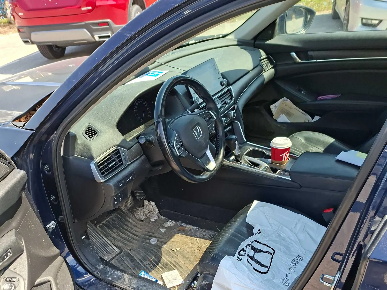 Interior driver side