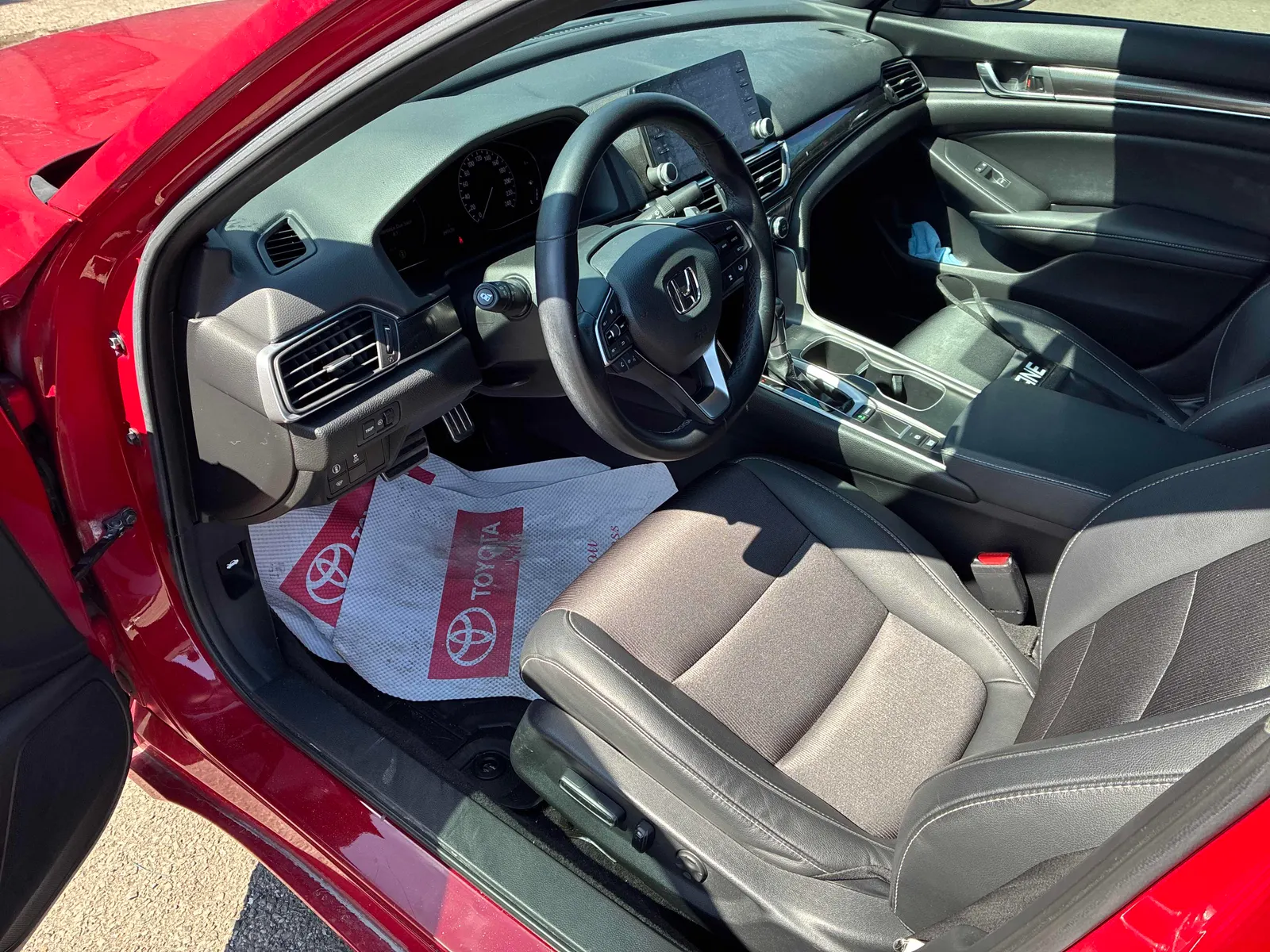 Interior driver side