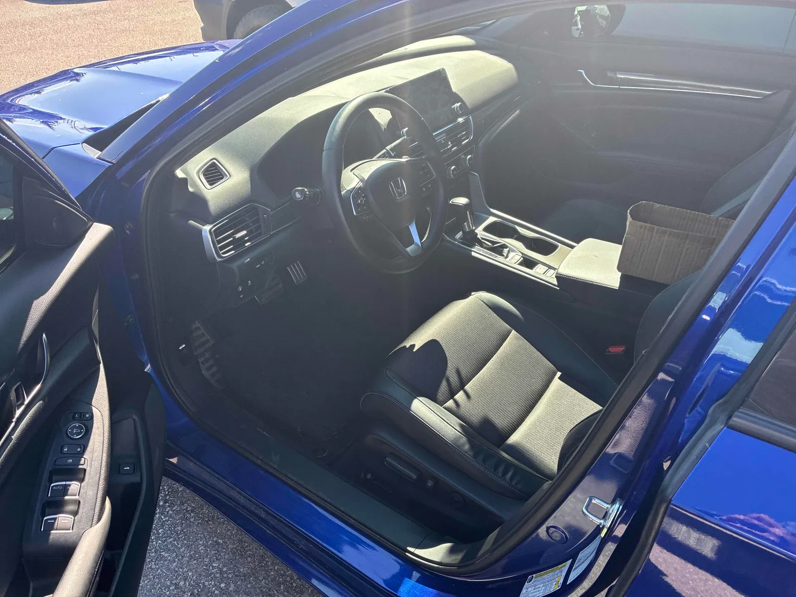 Interior driver side