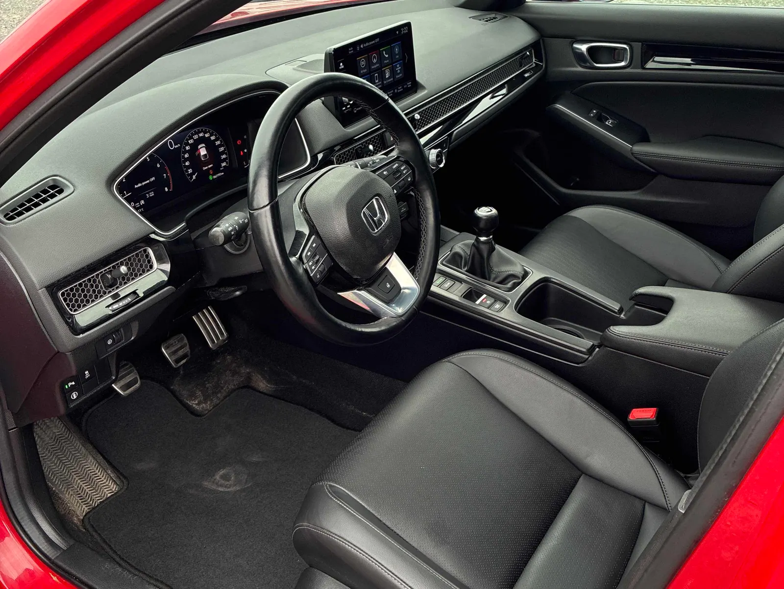 Interior driver side