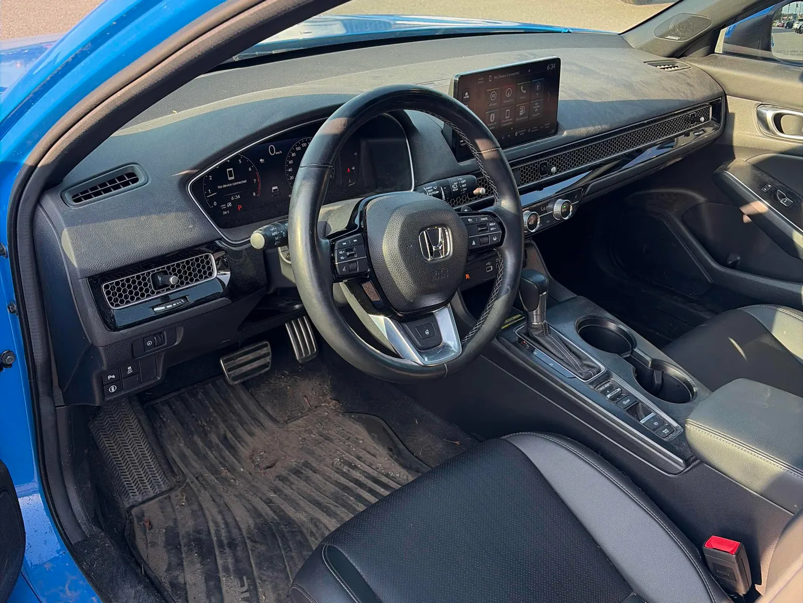 Interior driver side