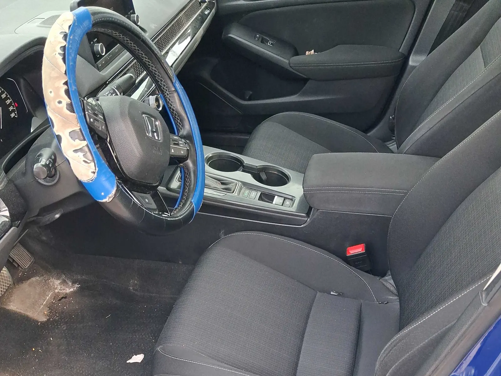 Interior driver side