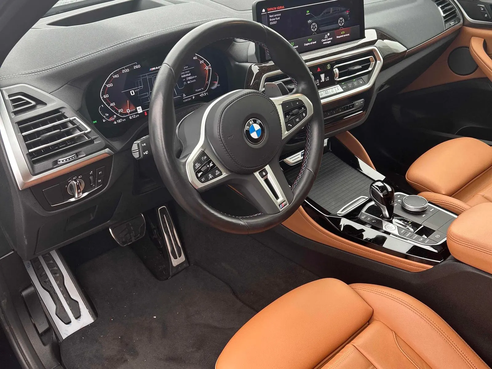 Interior driver side