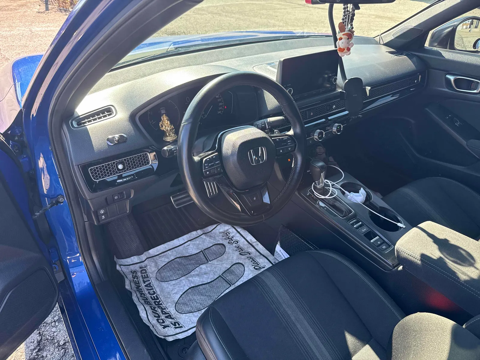 Interior driver side
