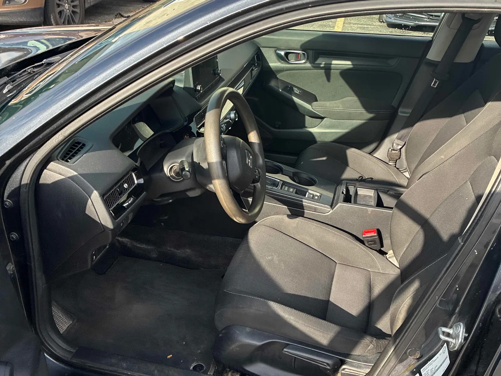 Interior driver side