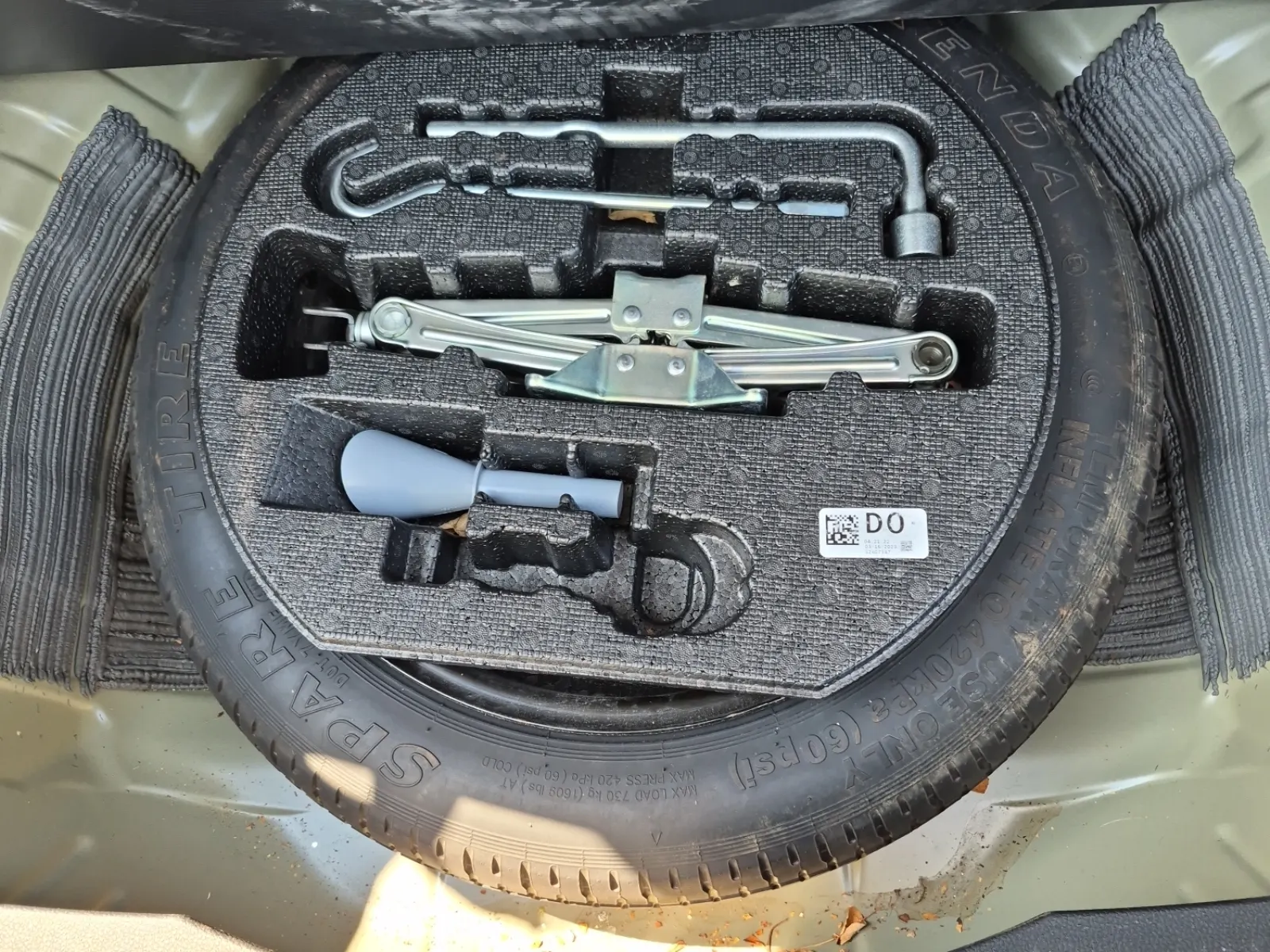 Spare Tire & Wheel Photo
