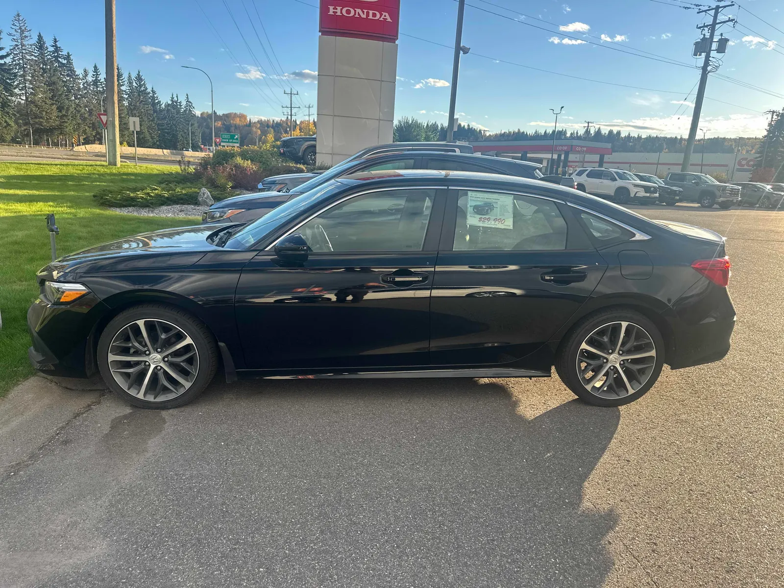 Driver side