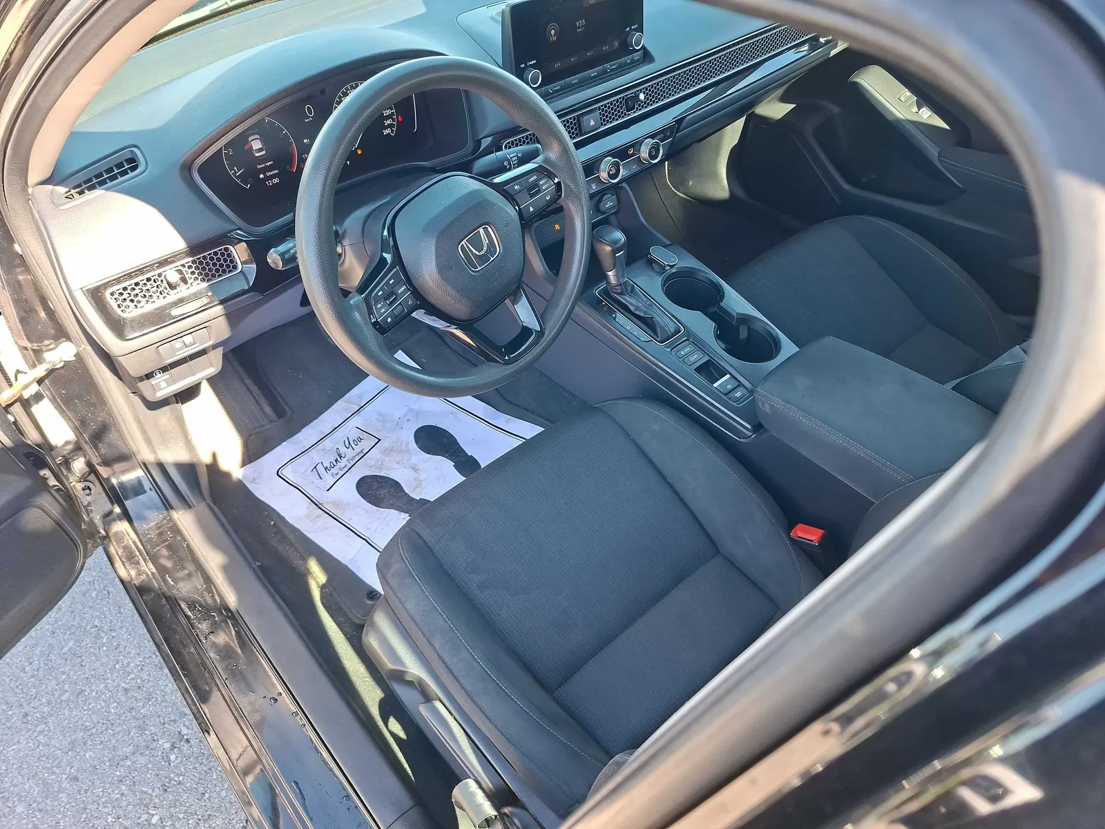 Interior driver side