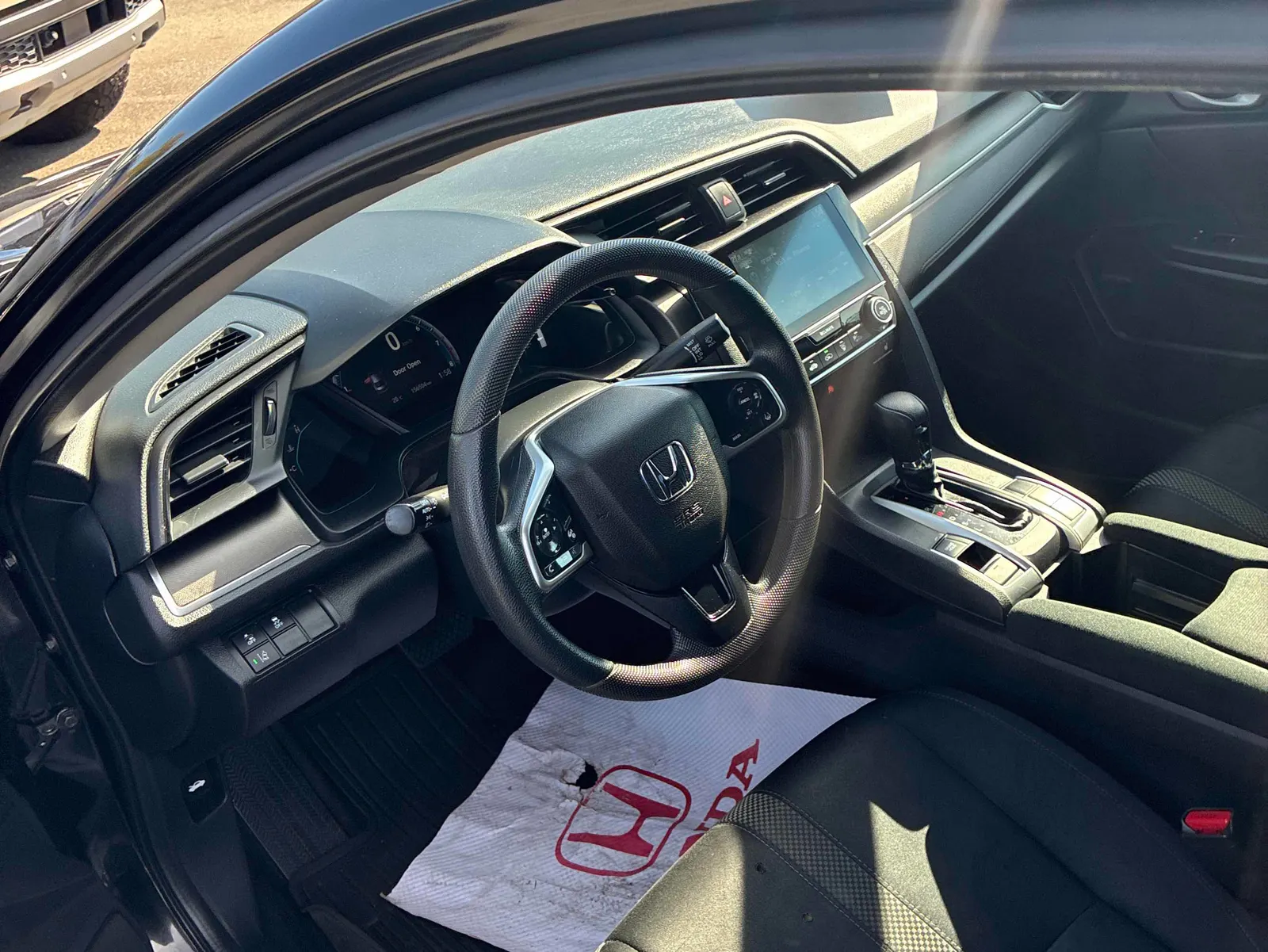 Interior driver side