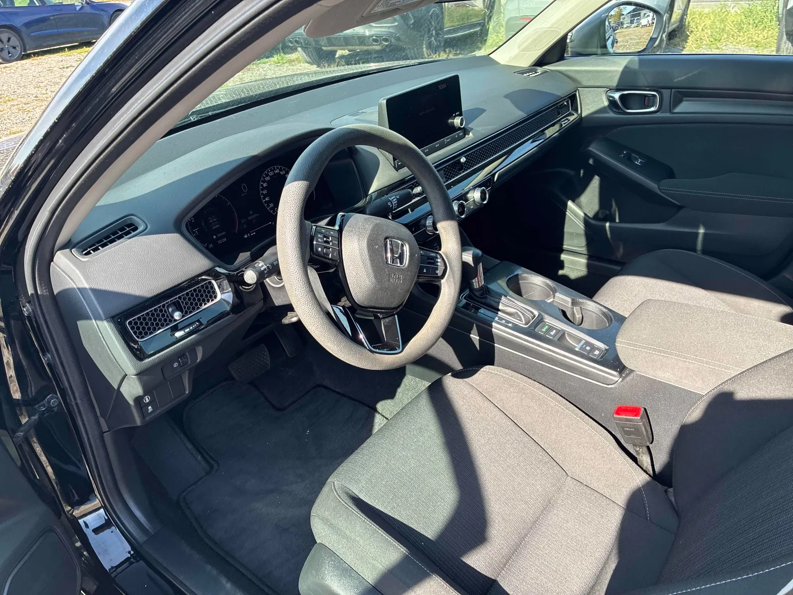 Interior driver side