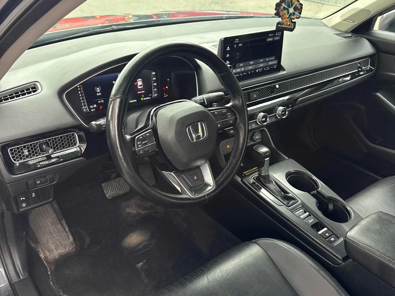 Interior driver side