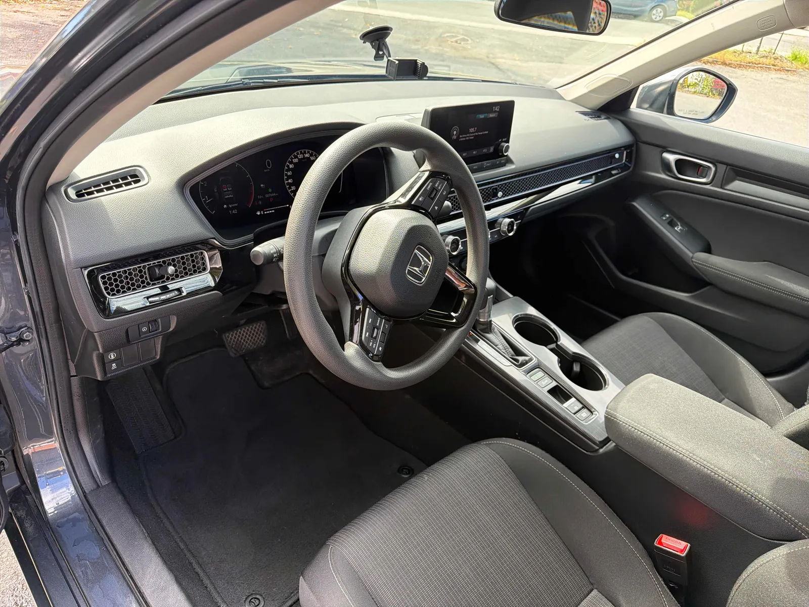 Interior driver side