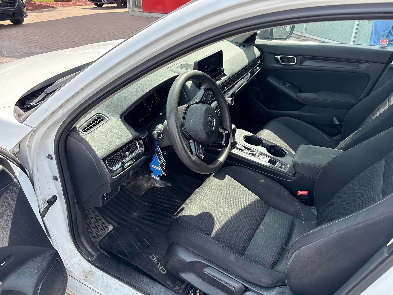 Interior driver side