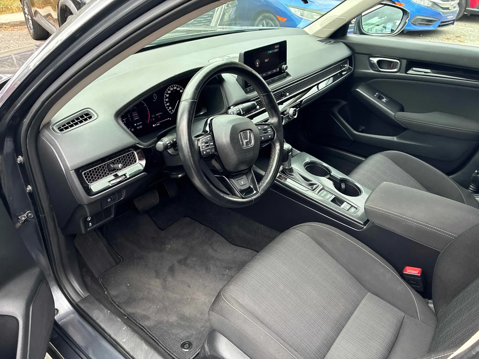 Interior driver side
