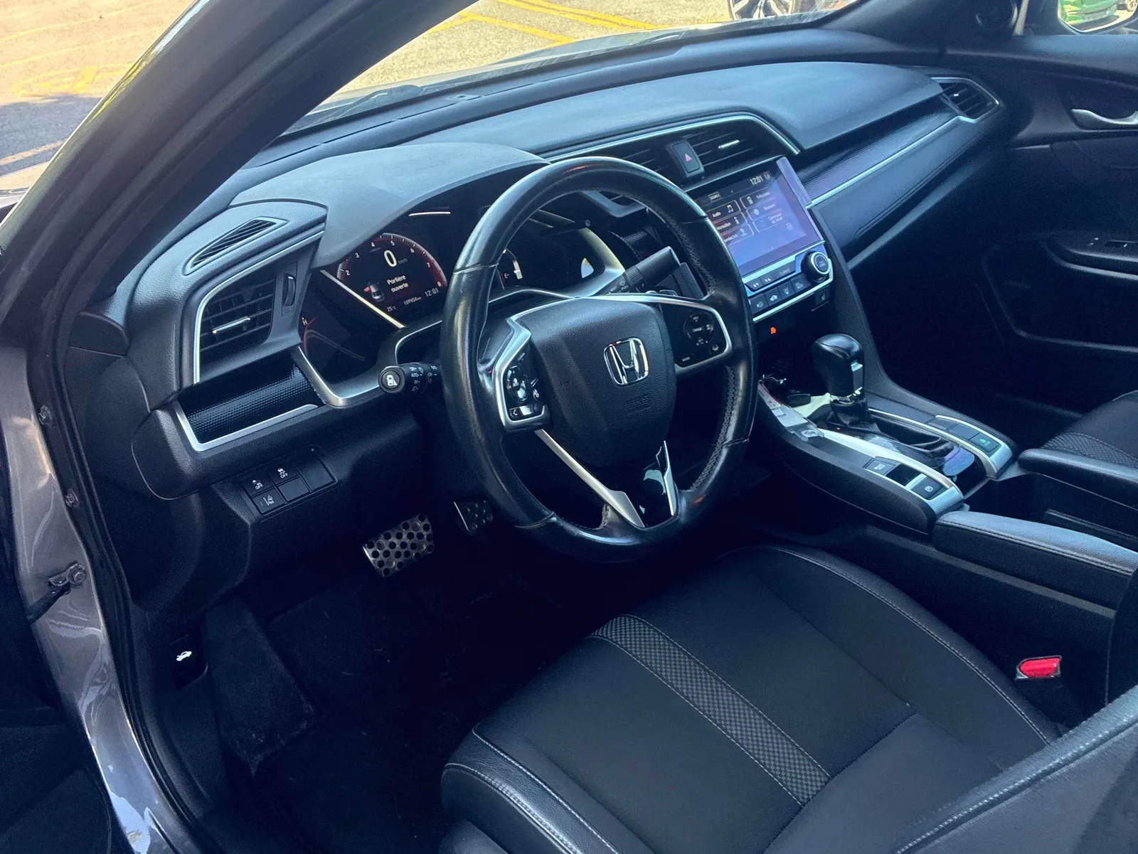 Interior driver side