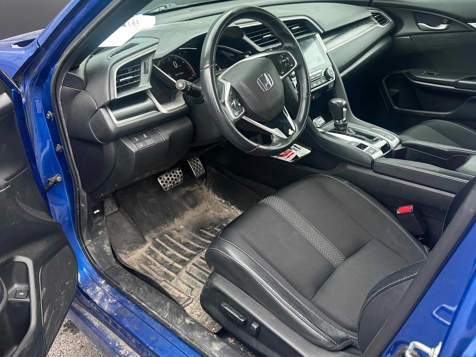 Interior driver side