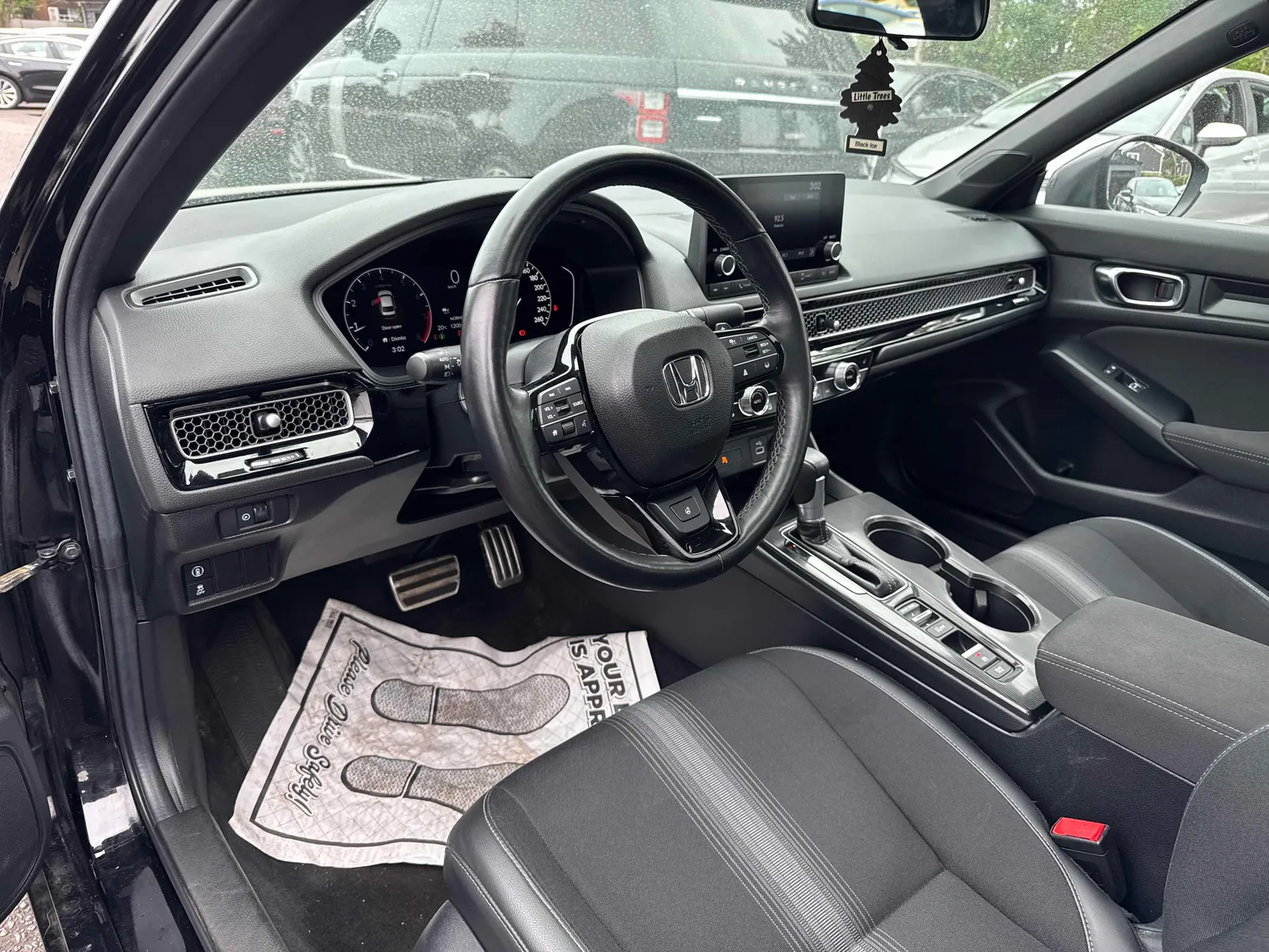 Interior driver side