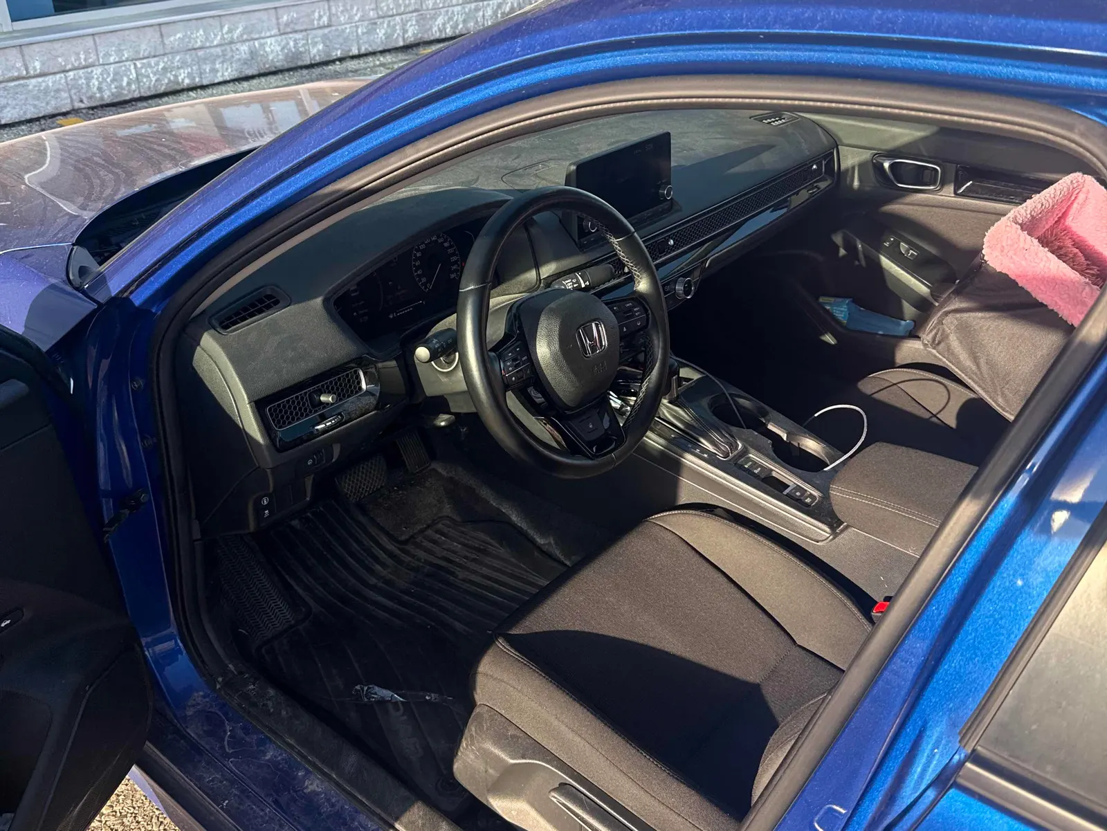 Interior driver side