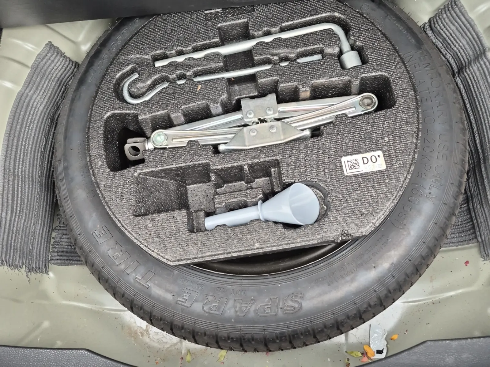 Spare Tire & Wheel Photo