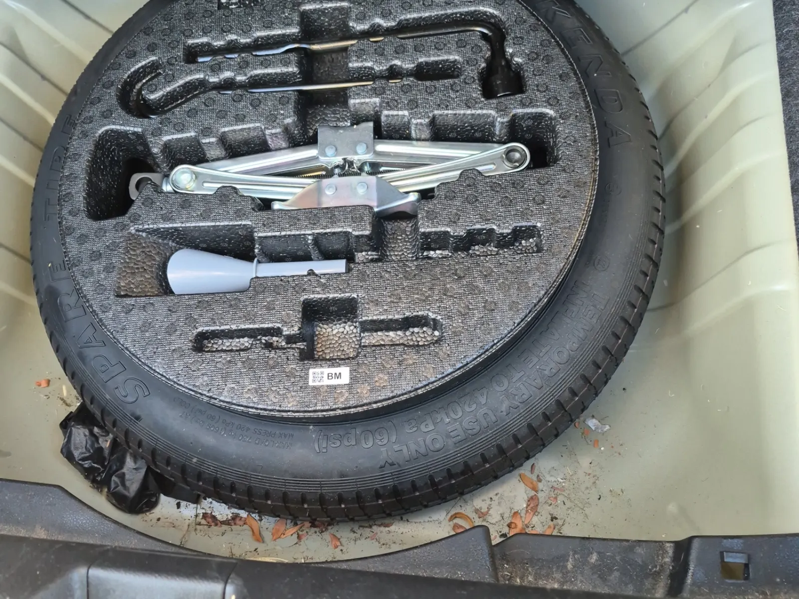 Spare Tire & Wheel Photo