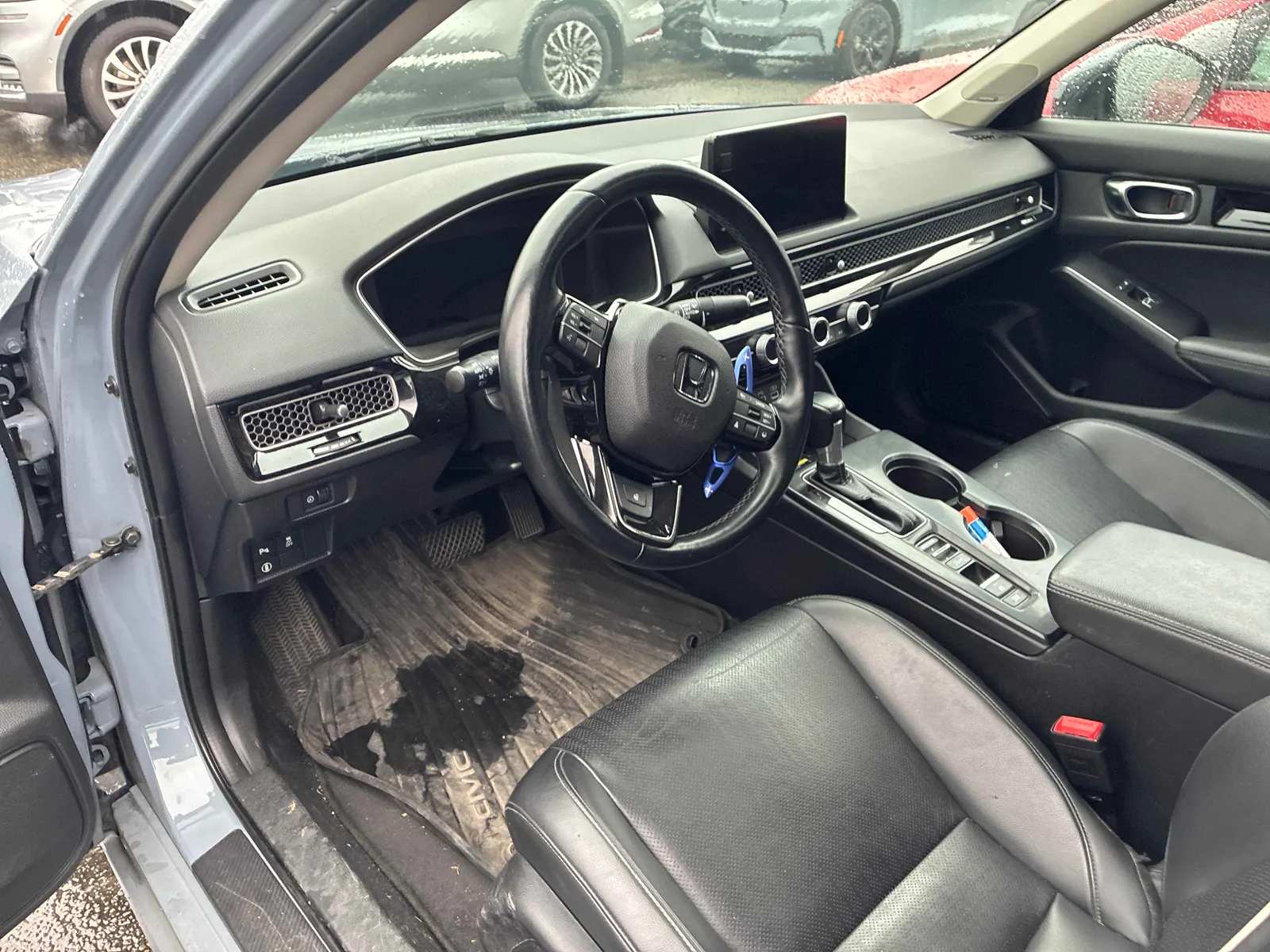 Interior driver side