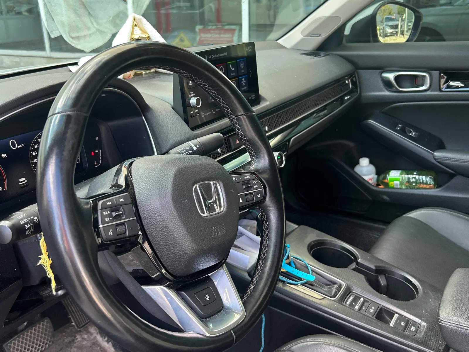 Interior driver side