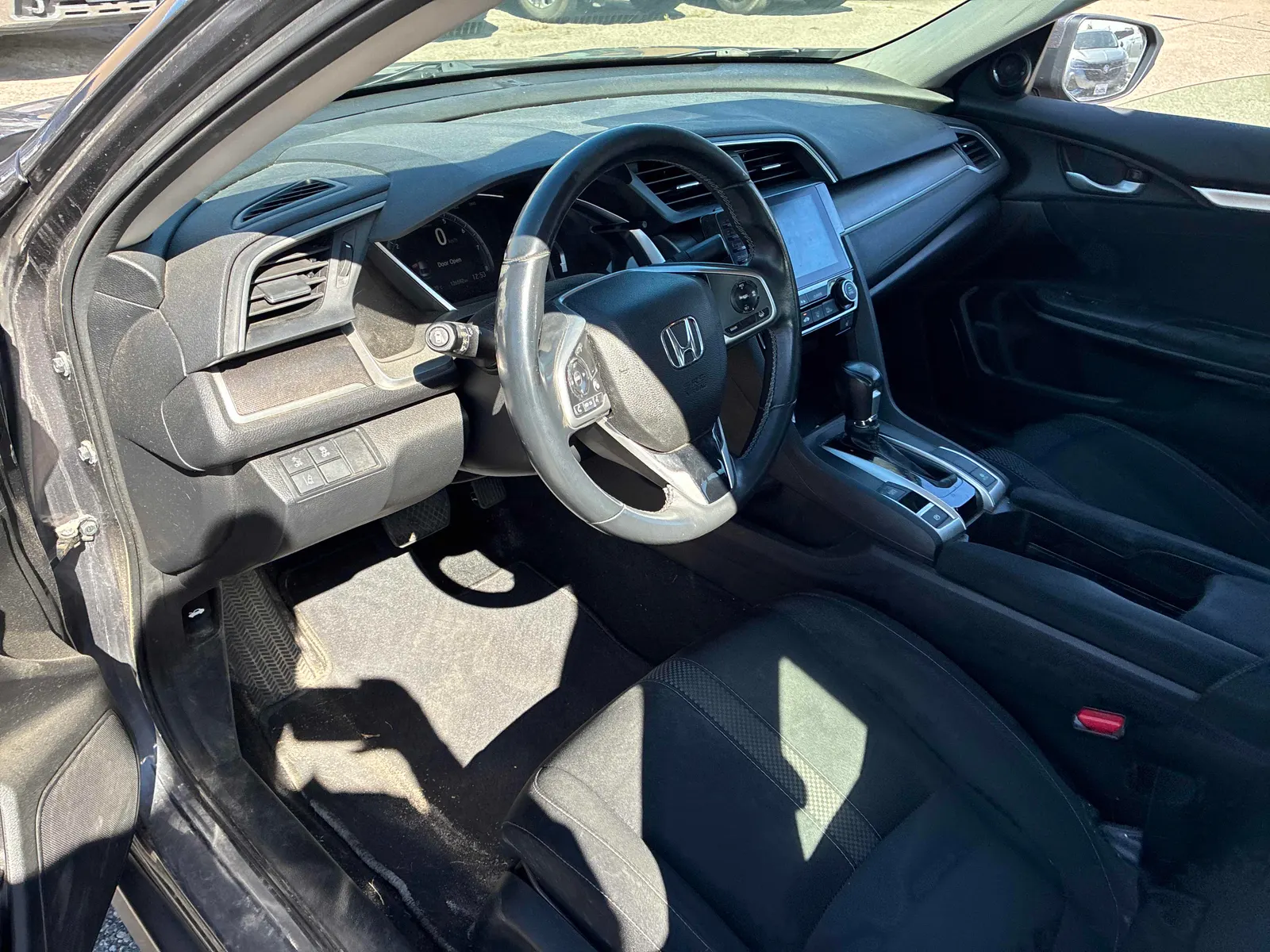 Interior driver side