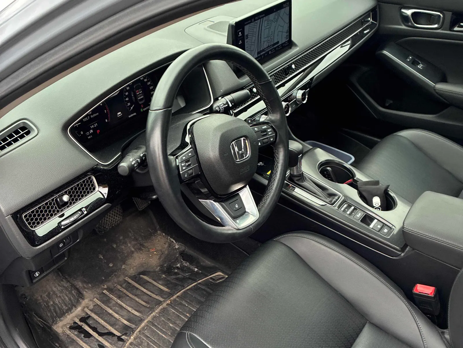 Interior driver side