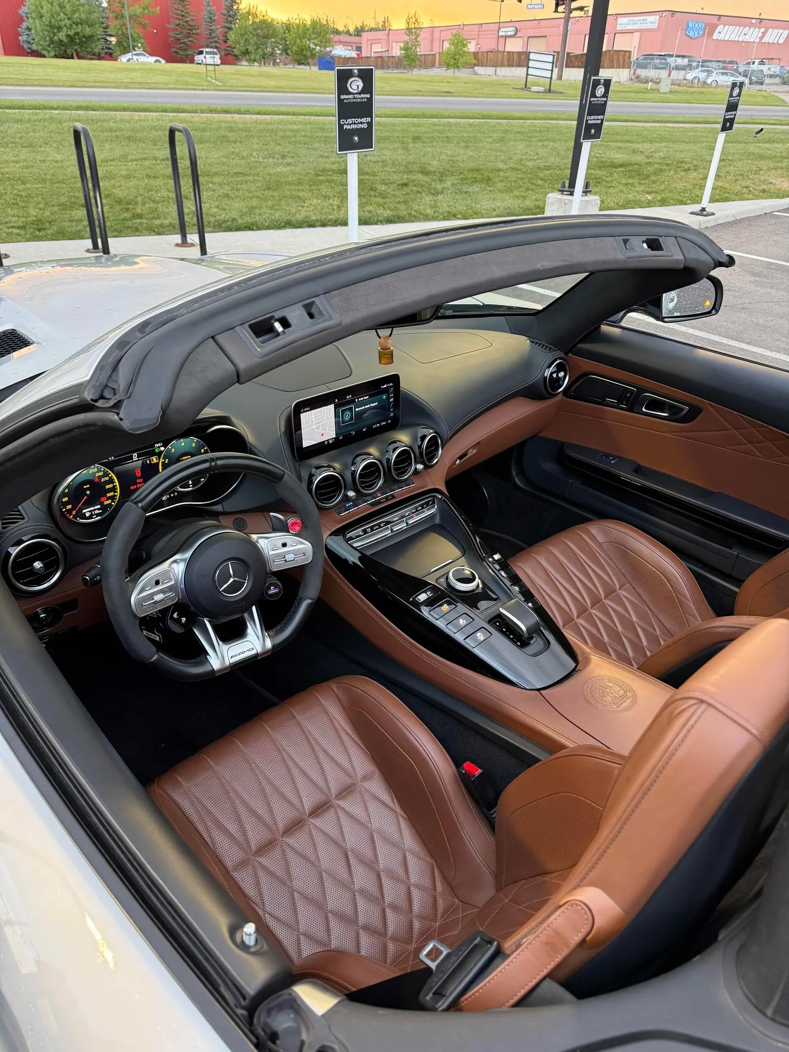 Interior driver side