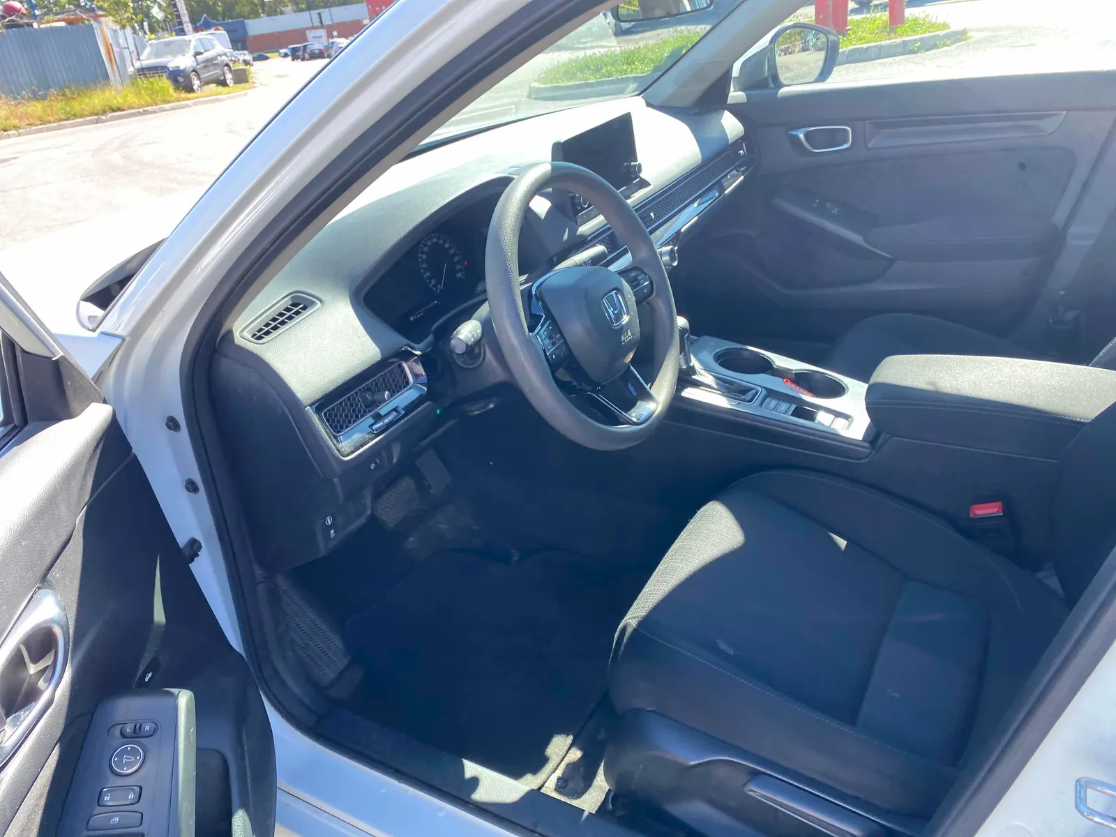 Interior driver side