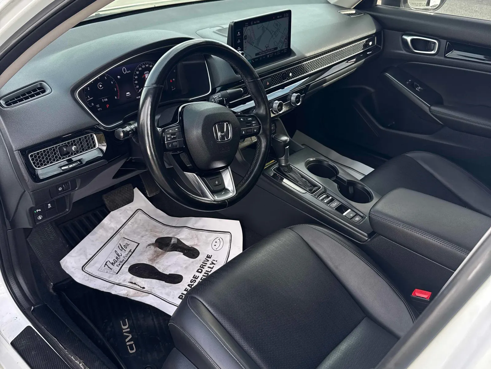 Interior driver side