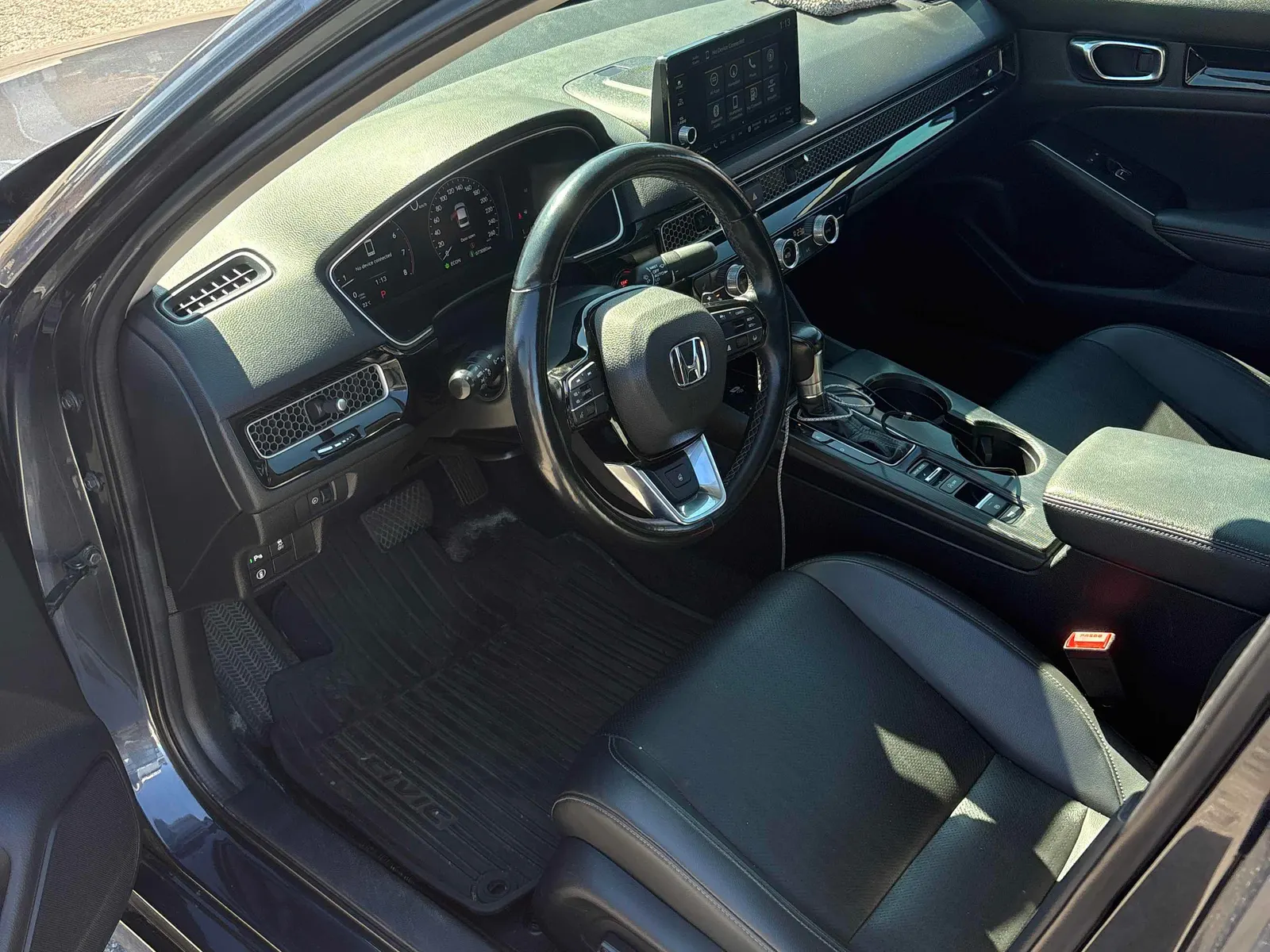 Interior driver side