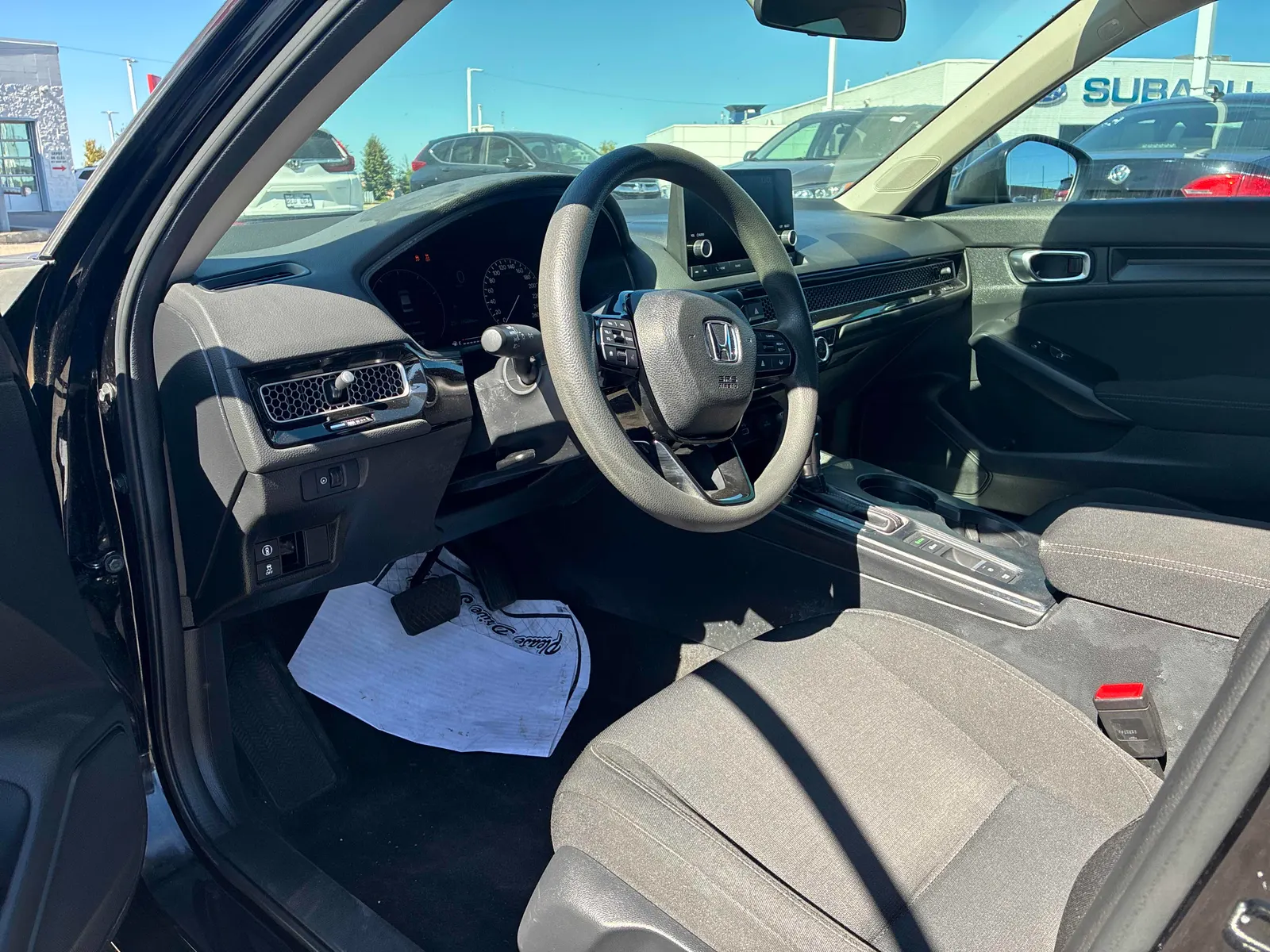 Interior driver side