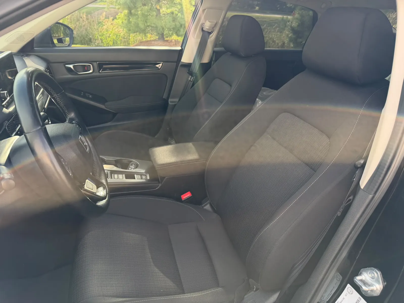 Interior driver side