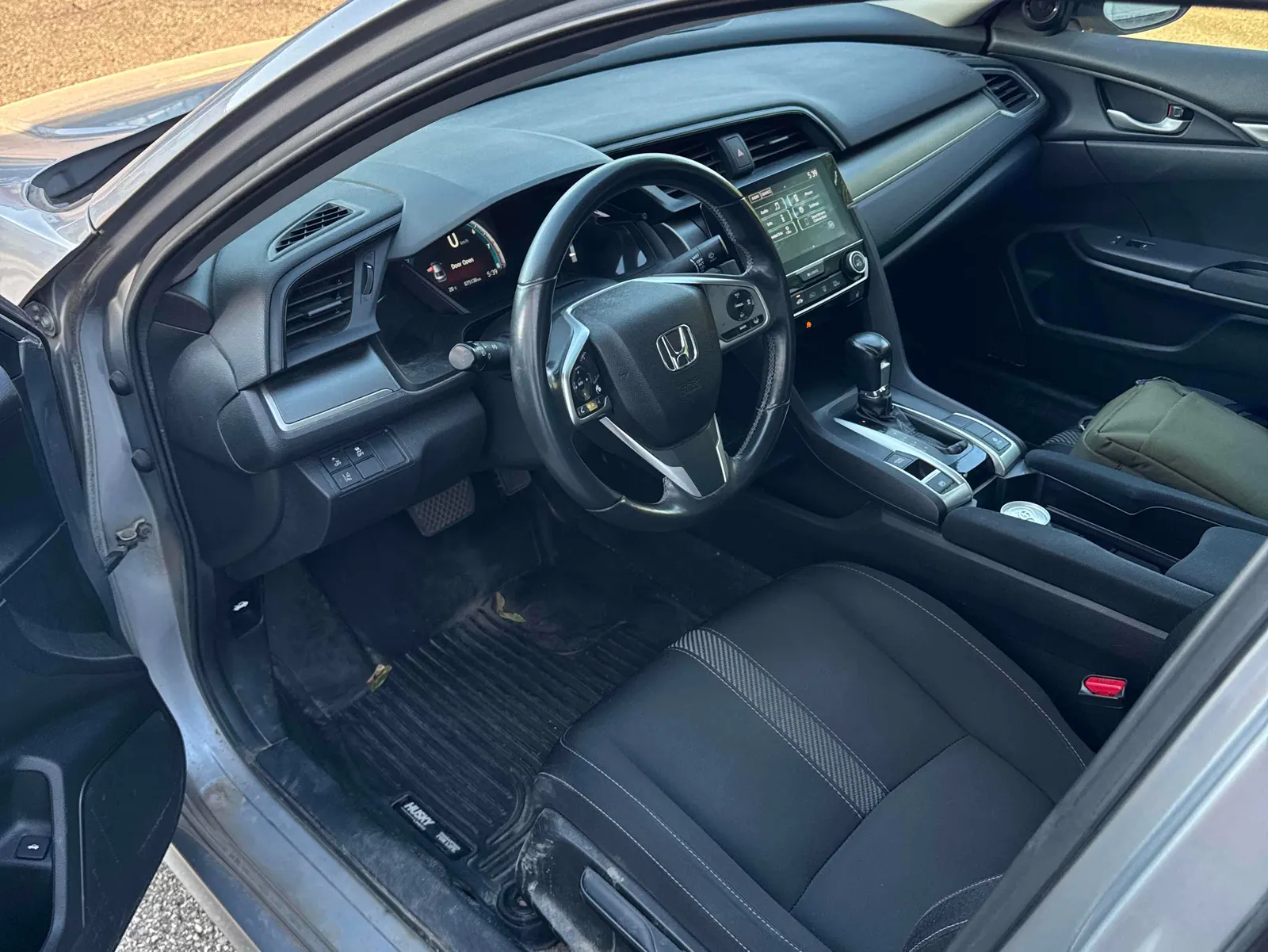 Interior driver side