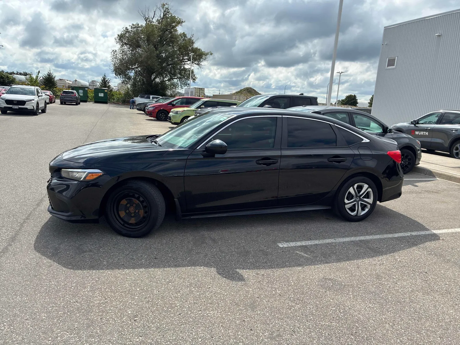 Driver side