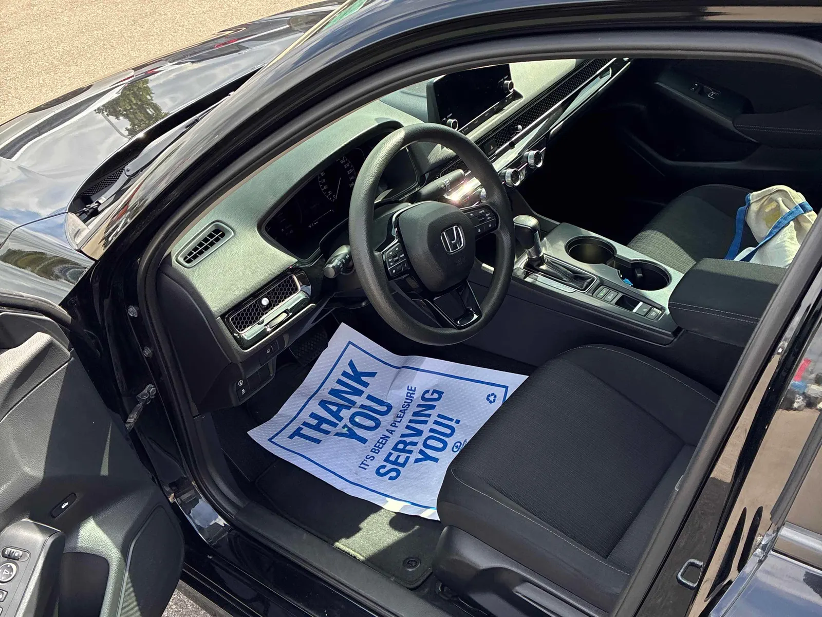 Interior driver side